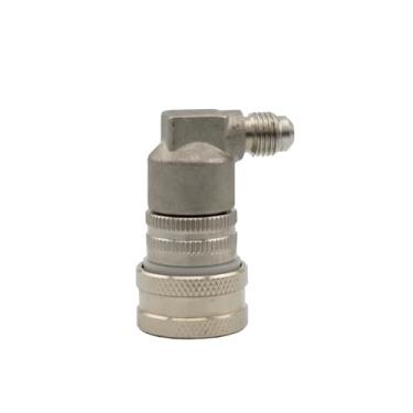Imagem de Fabricação caseira de cerveja Stainless Steel Ball Lock Connectors Homebrew Beer Cornelius Corny Keg Coupler Quick Disconnect Gas/Liquid 1/4" MFL Barb Acessórios para vinho(Gas Thread)