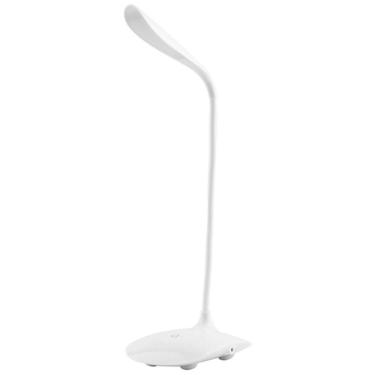 Imagem de Luminária Recarregável Flexível de Mesa com bateria interna