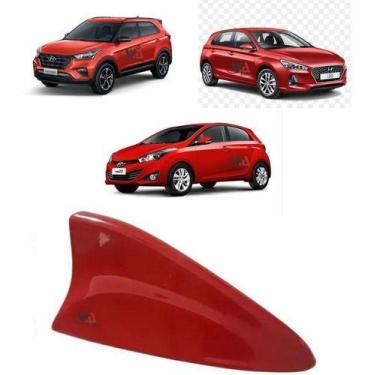 Imagem de Antena Tubarão Hyundai Tucson New Tucson HB20 i30 Sem GPS Fino Acabame