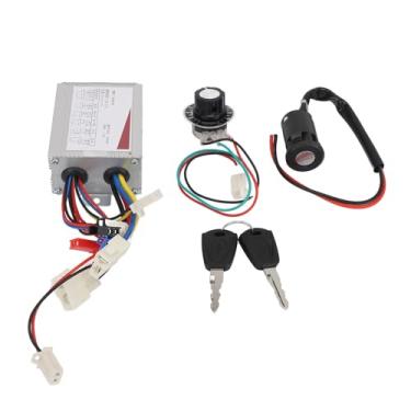 Imagem de Controlador de Bicicleta Elétrica, Controlador de Motor de 12V 500W Com Trava de Chave de Chave de Controle de Velocidade para Triciclos Elétricos Motocicletas