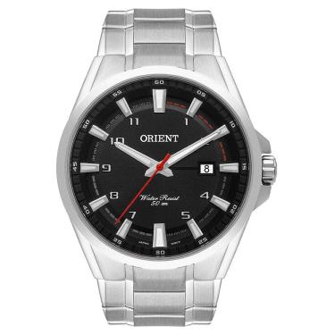 Imagem de Relógio ORIENT masculino prat preto analógico MBSS1368 P2SX