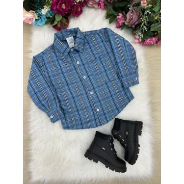 Imagem de Camisa Xadrez Junina Mauro Azul (CAXAJUNIMAUAZ) - miss cherry, 4, Luck