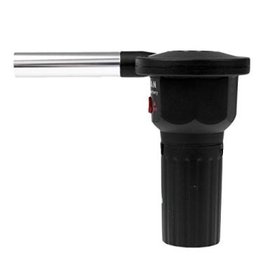 Imagem de Baoblaze Ventilador de ar elétrico para churrasco para churrasqueira carvão lareira exterior pequeno ventilador de churrasco elétrico