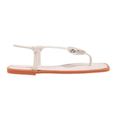 Imagem de Sandália Rasteira Santa Lolla Soft Bico Quadrado