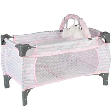 Imagem de Conjunto de berço e trocador para bonecas Adora Pack-N-Play