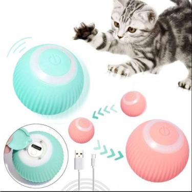 Imagem de Controle Remoto Interativo Carro Gato Brinquedo USB Perseguindo Automá