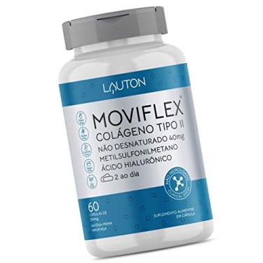 Imagem de Moviflex Colageno Tipo 2 Nao Hidrolisado 40mg 60 Caps - Lauton Nutrition