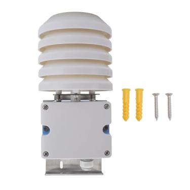 Imagem de Louver Box Temperature Sensor de Umidade PC ABS IP65 Digital ou Termistor Com 4-20mA 0-10VDC para Transmissor Climático Ao Ar Livre