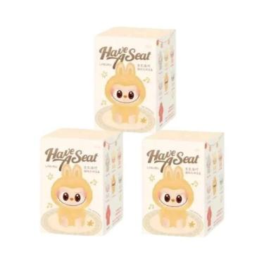 Imagem de Chaveiro de Vinil Labubu - Figura de Anime fofinha em Caixa Cega, Vers