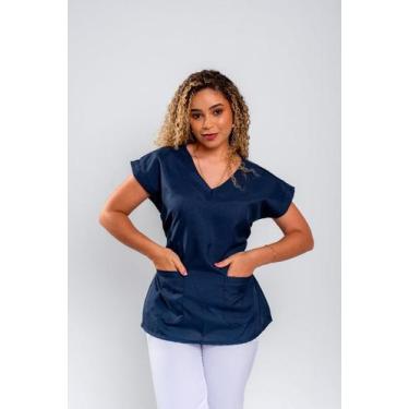 Imagem de Blusa Bata Scrub Pijama Cirúrgico - Medicina, Psicologia, Odontologia,