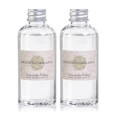 Imagem de Zodax Refil difusor de óleo de porcelana Grand Casablanca - 96 g/2 unidades - Lírio do Vale
