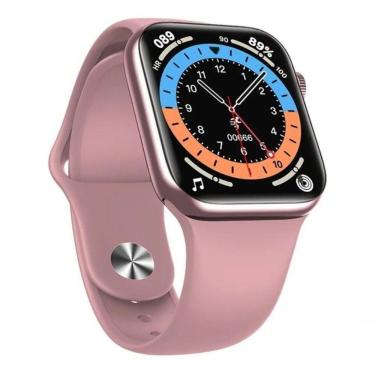 Imagem de Relogio Inteligente Smartwatch Hw12 Iwo Serie 6 Rose
