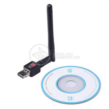 Imagem de Antena Usb 2.0 Receptor De Wifi Wireless Internet Sem Fio 1200Mbps 802.Inn Pc Notebook 17