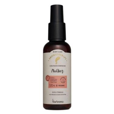 Imagem de Agua Termal Com Oleos Essencias 100% Puro Vegano 120ml Via Aroma