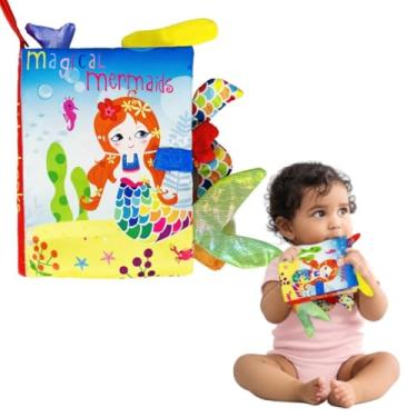 Imagem de Livro Sensorial Montessori- Aprendizado E Diversão Para Bebê (Sereia)