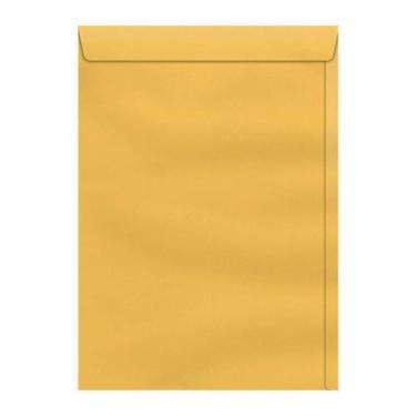 Imagem de Envelope Saco Amarelo Sko032 A4 229X324Mm Scrity 250Un, Amarelo