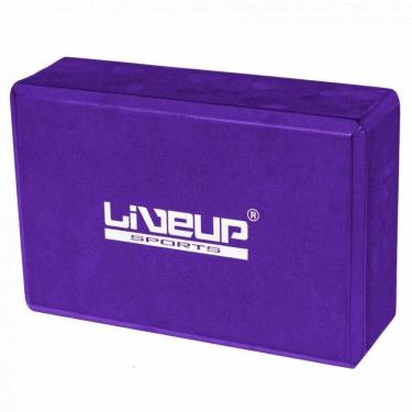 Imagem de Bloco De Yoga - Roxo - Liveup Ls3233Rx
