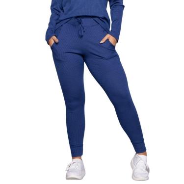 Imagem de Calças Jogger Comfy Vekyo Canelada Roupa Para Frio Moda Feminina Tamanho:GG;Cor:;Gênero:Feminino-Feminino