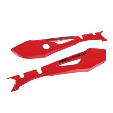 Imagem de Kit Carenagem Lateral Pro Tork Moto Honda Pop 100 2007 2008 2009 Subst