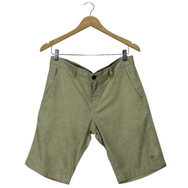 Imagem de Bermuda Aeropostale Linho Areia Masculina-Masculino