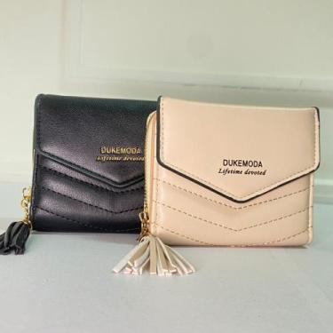 Imagem de Bolsa acolchoada carteira porta cartao - filo modas, Nude