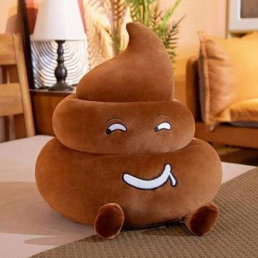 Imagem de Brinquedo De Pelúcia Fofo E Engraçado De Cocô, Boneca Macia Com Rosto 