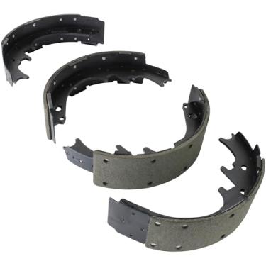 Imagem de QUALITY-BUILT Premium - Substituição original da sapata de freio de tambor traseiro para Dodge/Ford/Mercury/Plymouth 1960-1997 (Bronco, carregador, Explorer, F-100, F-150, GTX, Crown Victoria, Mustang
