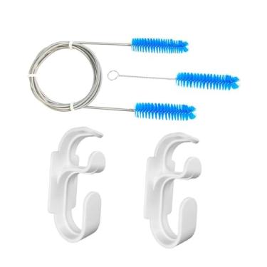 Imagem de Kokiya 2x Escovas de Limpeza de Mangueira CPAP Flexíveis Premium Alta Eficiência Fácil de Usar Prático Acessórios de Alto Desempenho Leve, Style C