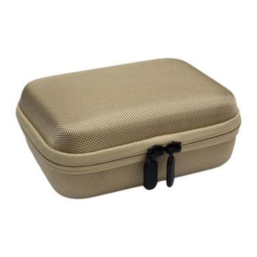 Imagem de KiBcsLic Estojo de viagem para refrigerador de insulina, com bolsa de malha, estojo de armazenamento e bolsa de resfriamento para viagens diárias, Caqui 15 Slot