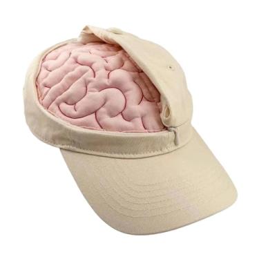 Imagem de MotiveTech Boné de beisebol Brain para homens e mulheres para caminhada, performance, festa