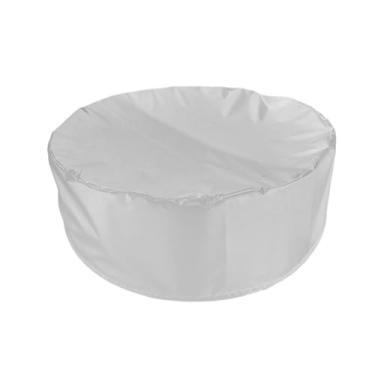 Imagem de TTETTZ Capa protetora para caixa de areia, capa redonda para piscina, cobertura impermeável multifuncional para piscina inflável, banheira infantil e casa, Lasca 122x30cm