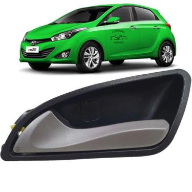 Imagem de Puxador Porta Dianteira Esquerda Hyundai Hb20 2013 Ate 2019 - SR