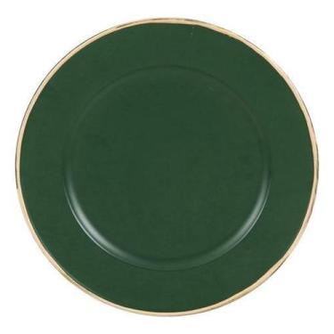 Imagem de Sousplat De Plastico 2X33X33 Cm Verde - Cromus - Verde