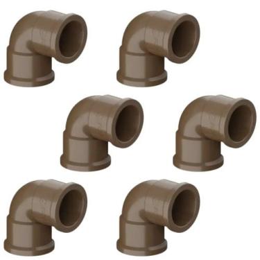 Imagem de Kit - 6 Joelhos Tigre Soldáveis 90 25mm