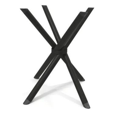 Imagem de Pé Base De Mesa Quadrado Redondo 4 Apoios Moderna Mármore Metal - Deco