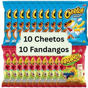 Imagem de Salgadinhos Elma Chips Cheetos e Fandangos Kit com até 40, Cheetos + F