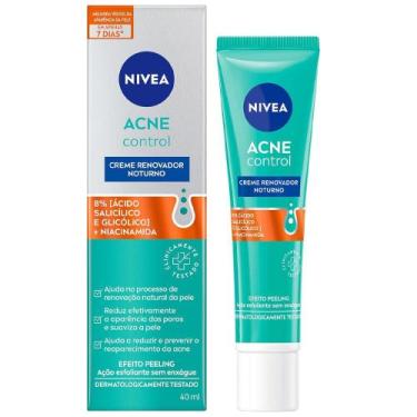 Imagem de Creme Renovador Noturno Nivea Acne Control 40ml