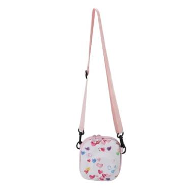 Imagem de Zerodis Bolsa de Câmera Instantânea Compacta Com Capacidade Espaçosa para acessórios. Caixa de Casca Dura à Prova de Choque para 7 Mais 99 11 12 40 8 9. Ideal para fotógrafos. Rosa