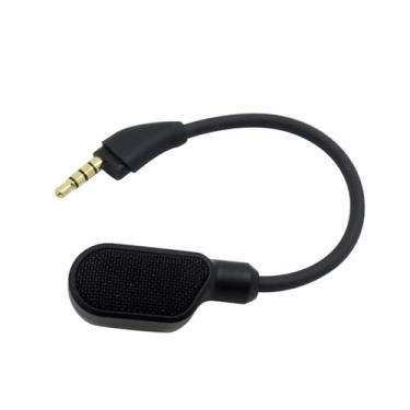 Imagem de Microfone de fone de ouvido com indicador de luz com cancelamento de ruído para fone de ouvido Kingston HyperX Cloud III 3