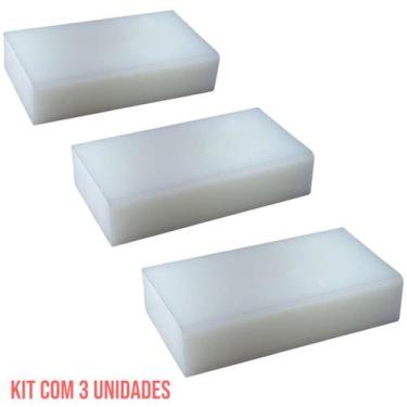 Imagem de KIT 3 TACOS GUIA DE MESA PARA SERRA FITA 3,5x1,5x6,5CM - PEÇAS