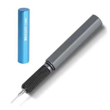 Imagem de Bucasso Riscador De Modelos, Linhas Com Lâminas Aço Tungstênio, Ferramenta Riscagem Para Hobby Modelagem, Maquete Em Escala Rg, Kit Gundam, Modelos Plástico, Gravadas E Esculpidas Resina Gk (0,3 Mm)