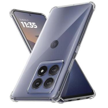 Imagem de Capa Capinha TPU para Moto Edge 60 PRO Anti Impactos Transparente - LX