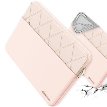 Imagem de Smatree Capa para notebook HP Dragonfly G4 de 13,5 polegadas, para notebook HP Elite Dragonfly de 13,5 polegadas Chromebook/EliteDragonfly G3, capa com bolso, zíper YKK, rosa (E411P)