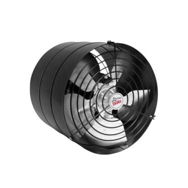 Imagem de Exaustor Alta Rotação Venti-Delta 19cm Grafite Bivolt, Bivolt (110V e 