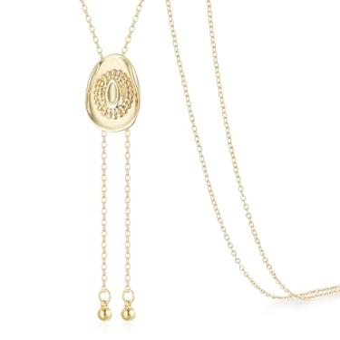 Imagem de Dlknp Colares ocidentais para mulheres, chapéu de caubói, corrente longa, colar de cowgirl para mulheres, joias ocidentais