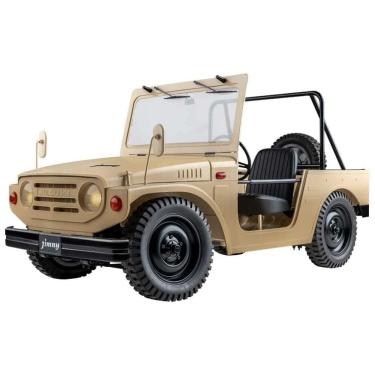 Imagem de Carrinho de Controle Remoto para Adultos Off Road Até 15 km por hora, Recarregável, Escala 16, ROCHOBBY, Marrom