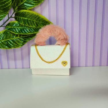 Imagem de Bolsa infantil Bloguerinha com corrente para menina brilhosa - JM Cria