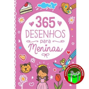 Imagem de Livro 365 Desenhos para Meninas Pé da Letra Crianças Filhos Infantil D