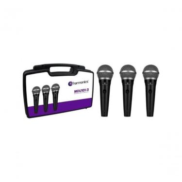 Imagem de Kit De Microfone Harmonics Mdu101 Com 3 Microfones...