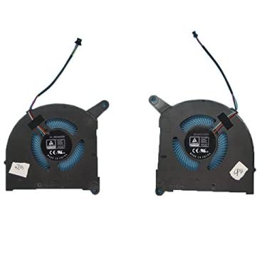 Imagem de Ventilador de CPU GPU para laptop para Gigabyte para AERO 17 YE5 XE5 KE5 AERO 17 (para Intel 12ª geração) 12ª geração Novo